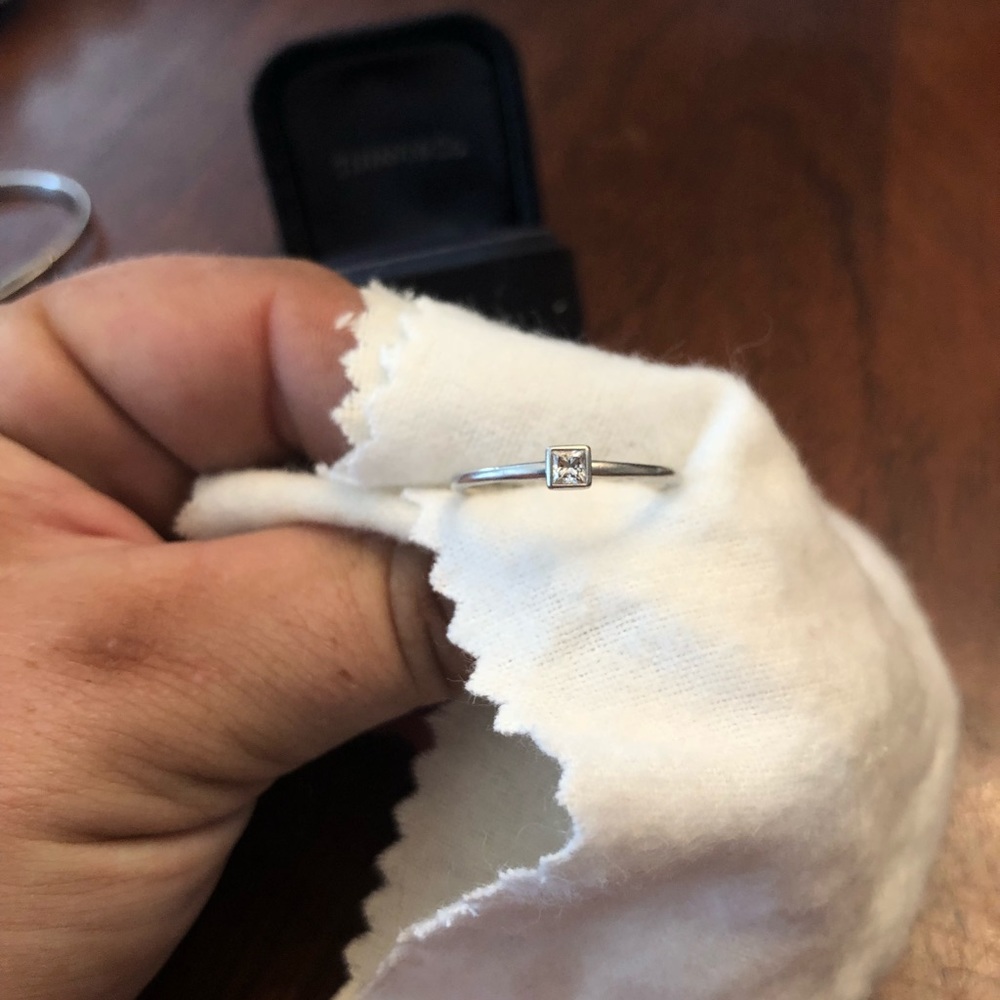 Princess Cut Tiffany’s ring